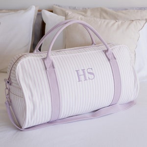 Personalised Bag / Duffle Bag / Baby Bag / Monogrammed Weekender Bags / Hospital Bag / ASPEN Duffle Bag / LARGE image 3