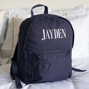 Sac à dos personnalisé pour enfant/Sac de voyage/Cadeaux pour enfants/Sac d'école à monogramme/Sac à dos/Sac d'hôpital/Cadeau personnalisé/SAC à dos pour la nuit