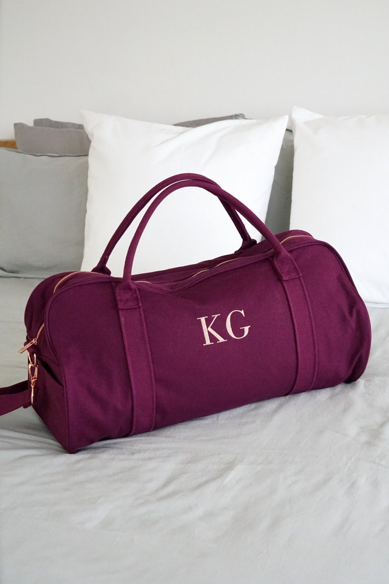 Personalised Bag //duffle Bag //bridesmaid Gifts //monogrammed Etsy