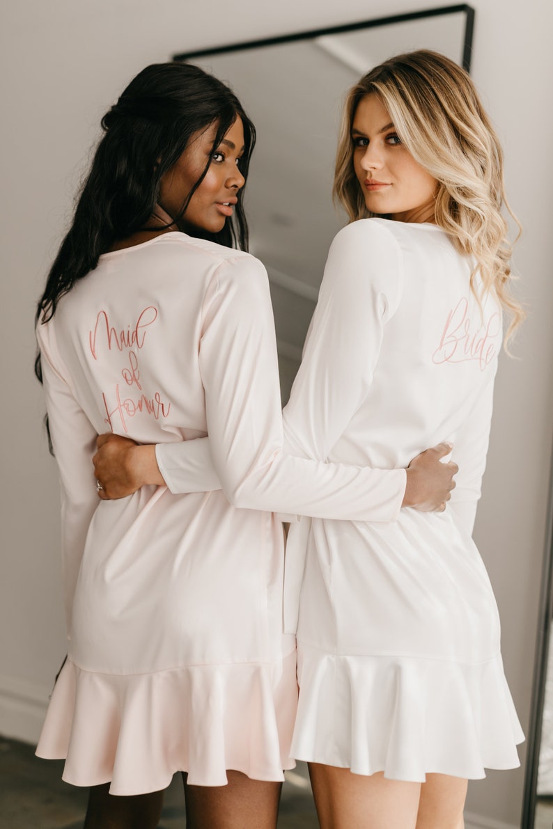 missguided bride robe