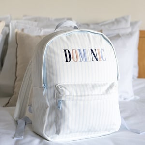 Sac à dos personnalisé pour enfant/Sac de voyage/Cadeaux pour enfants/Sac d'école à monogramme/Sac à dos/Sac d'hôpital/Cadeau personnalisé/SAC à dos pour la nuit
