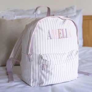 Sac à dos personnalisé pour enfant/Sac de voyage/Cadeaux pour enfants/Sac d'école à monogramme/Sac à dos/Sac d'hôpital/Cadeau personnalisé/SAC à dos pour la nuit