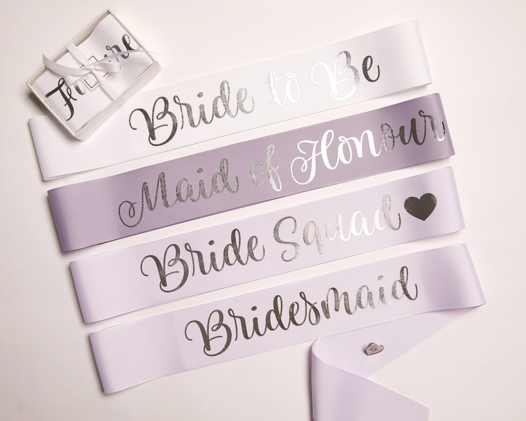 Custom Hens Party Sashes With Pin Included / Bachelorette Party Sash