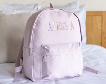 Child Personalised Back Pack /Duffle Bag/Children Gifts/Monogrammed School Bag/Back Pack/Hospital Bag /Personalized Gift/ Overnight BACKPACK