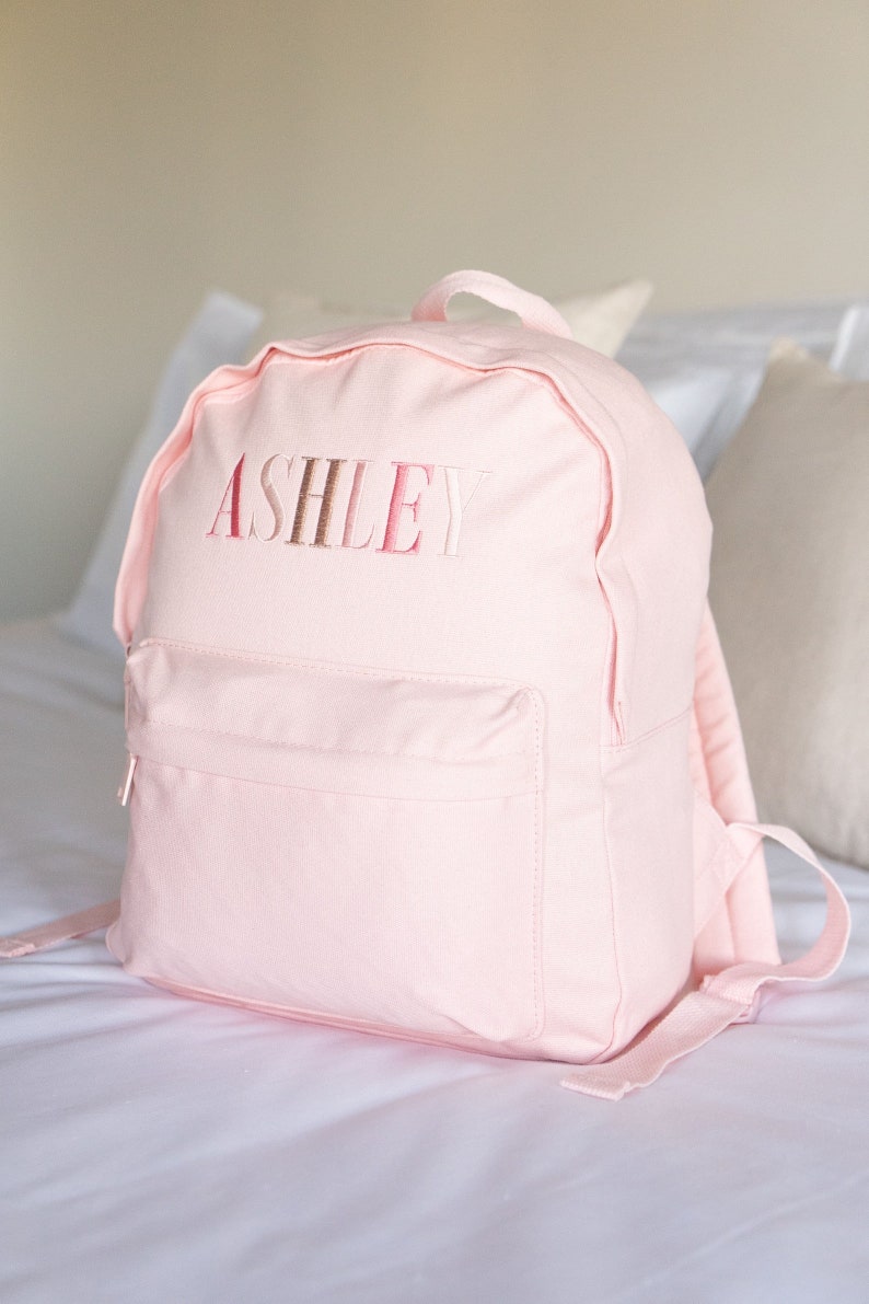 Child Personalised Back Pack /Duffle Bag/Children Gifts/Monogrammed School Bag/Back Pack/Hospital Bag /Personalized Gift/ Overnight BACKPACK image 8