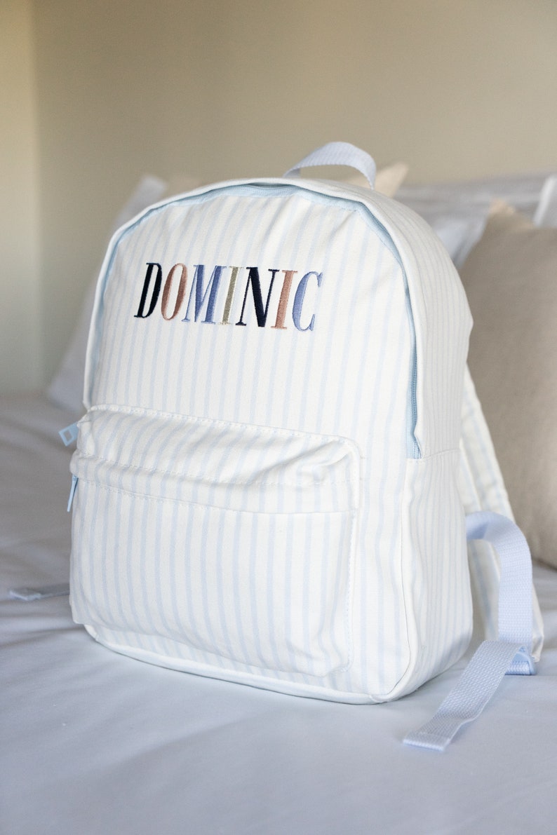 Child Personalised Back Pack /Duffle Bag/Children Gifts/Monogrammed School Bag/Back Pack/Hospital Bag /Personalized Gift/ Overnight BACKPACK image 4