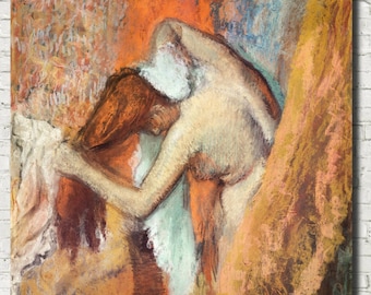 Edgar Degas, French Fine Art Print :  Woman at Her Toilette