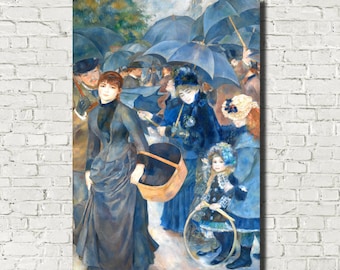 Pierre-Auguste Renoir, French Impressionist Fine Art Print : The Umbrellas