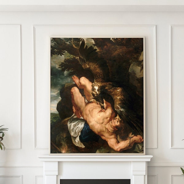Prometheus Bound, Peter Paul Rubens Fine Art print