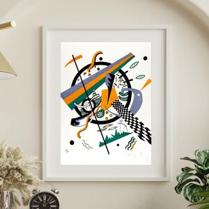 Wassily Kandinsky Abstract Fine Art Print, Small Worlds IV