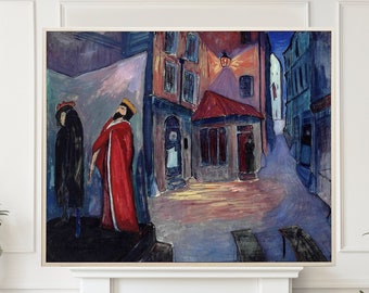 Into the Night, Marianne von Werefkin Fine Art Print