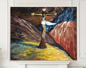 Golgotha, Marianne von Werefkin Fine Art Print