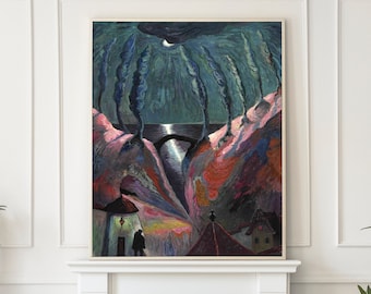 Fantastic Night, Marianne von Werefkin Fine Art Print