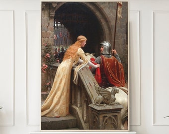 God Speed, Historical Genre Scene, Edmund Blair Leighton Fine Art Print