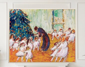 Christmas Tree, Marianne von Werefkin Fine Art Print