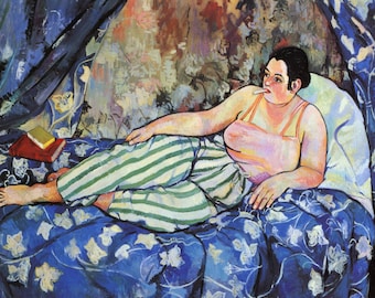 Suzanne Valadon Fine Art Print : The Blue Room