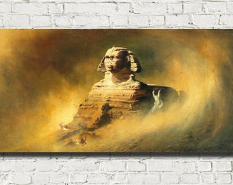 Karl Wilhelm Diefenbach Fine Art Print, Sphinx