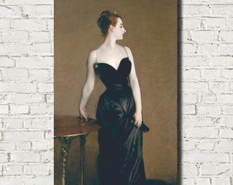Stampa artistica di John Singer Sargent, Madame X, Ritratto femminile
