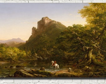 The Mountain Ford, Thomas Cole Fine Art