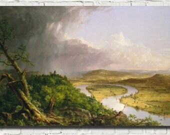 Oxbow (Connecticutfloden nära Northampton), Thomas Cole Fine Art