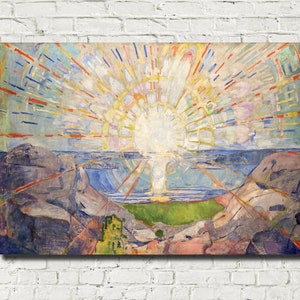 Edvard Munch Fine Art Print, The Sun