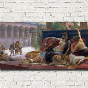 Alexandre Cabanel Fine Art Print, Cleopatra Testing Poison