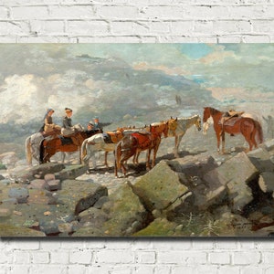 Winslow Homer Fine Art Print : Mount Washington