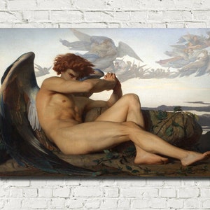 Fallen Angel, Alexandre Cabanel Fine Art Print