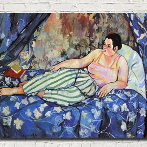 Suzanne Valadon Fine Art Print : The Blue Room