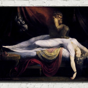 Henry Fuseli Fine Art Print, The Nightmare