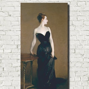 John Singer Sargent Fine Art Print, Madame X, Female Portrait