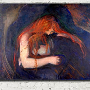 Edvard Munch Fine Art Print, Vampire