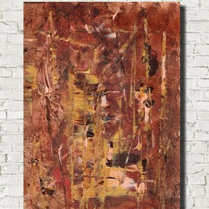 Abstract Fine Art Print : Umber Melody