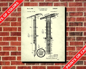Welding Patent Print Arc Welding Torch Poster