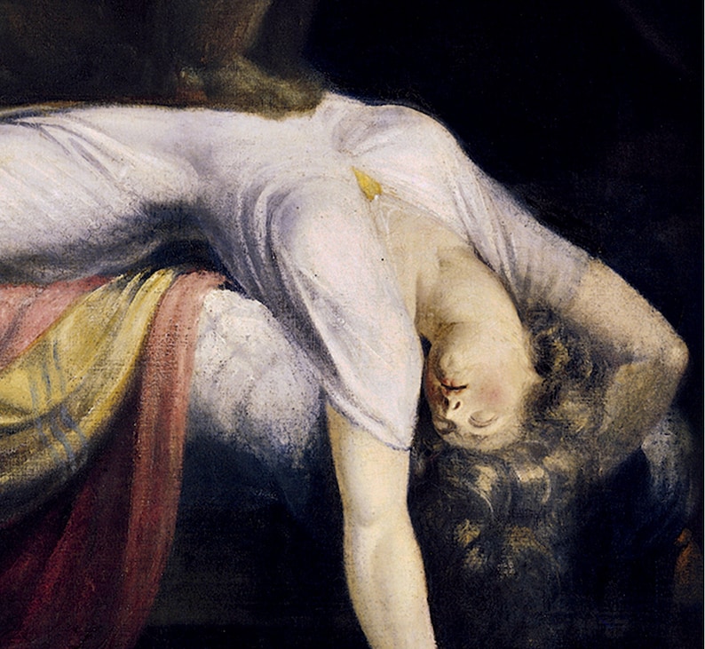 Ночной кошмар картина фюзели