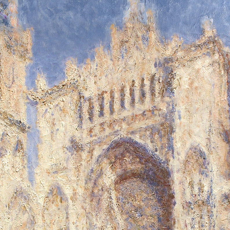 Claude Monet Fine Art Print Rouen Cathedral