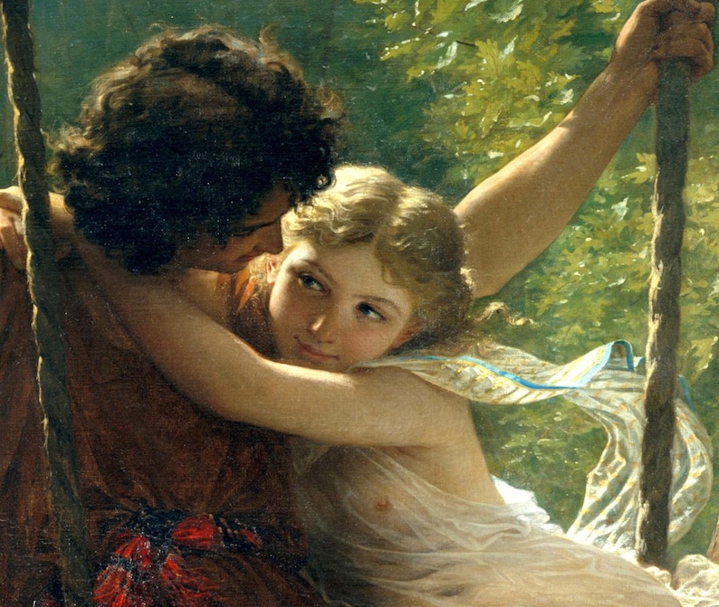 Пьер огюст кот весна картина