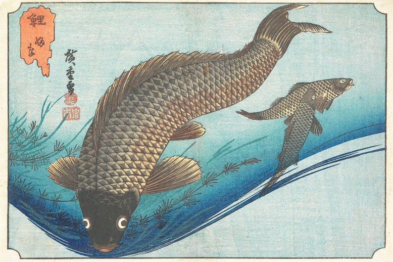 japanese-art-fish-prints-set-9-hiroshige-fisherman-gift-restaurant