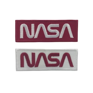 Nasa Logo Embroidered Iron On Patch Iron on Applique