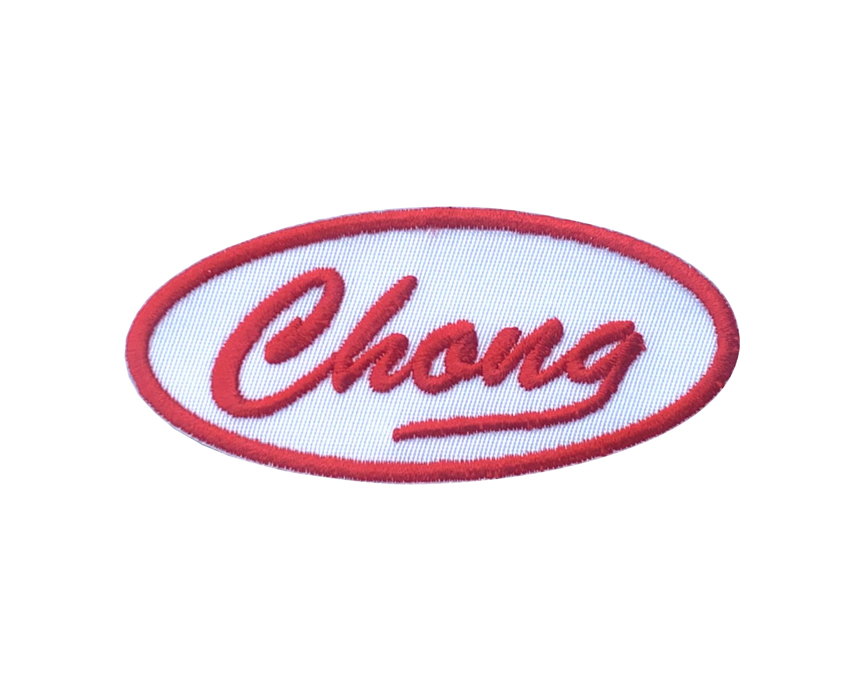 Chong From Cheech and Chong Name Badge Embroidered Iron on