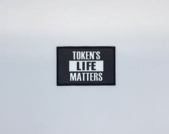 South Park 2x3 pulgadas Token's Life Matters Printed Iron On Moral - Main Image