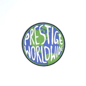 Naszywka haftowana Step Brothers Prestige Worldwide do prasowania Aplikacja do prasowania