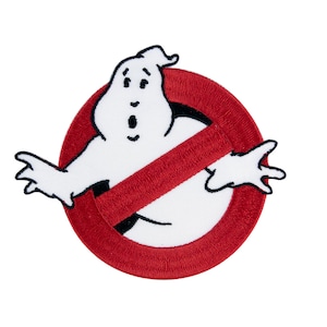 Ghostbusters No Ghosts Logo GB1 Uniform Embroidered Iron On Patch Iron on Applique