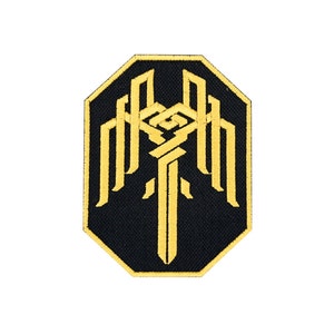 Dragon Age 2 City of Kirkwall Embroidered Iron On Patch Iron on Applique