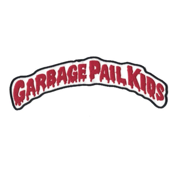 Garbage Pail Kids Patch in 2 Sizes Embroidered Iron On Patch Iron on Applique