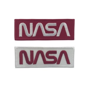 Nasa Logo Embroidered Iron On Patch Iron on Applique