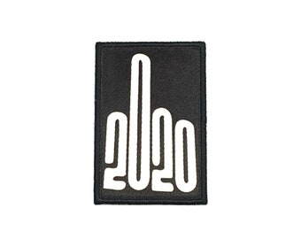 F*CK 2020 2x3 inch Iron on  Moral Patch!   Hook Fastener Available