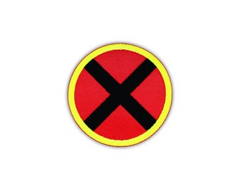 X Men - Various Colors - Embroidered  Patch Iron On or Hook Fastener Available