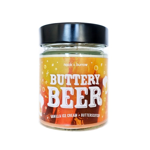 Buttery Beer - Jam Jar Candle