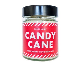 CANDY CANE - Jam Jar Candle